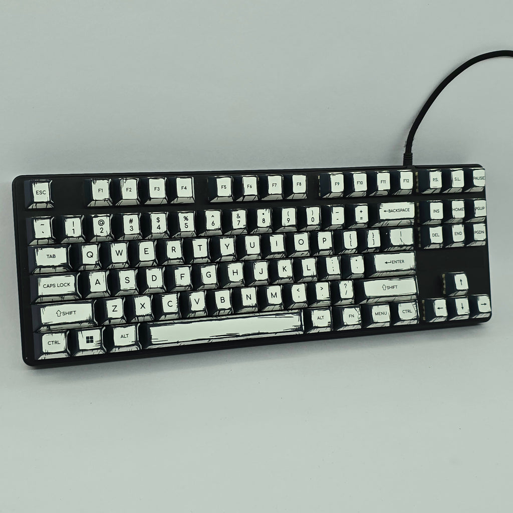 Comic Sketch - Custom Keycaps set