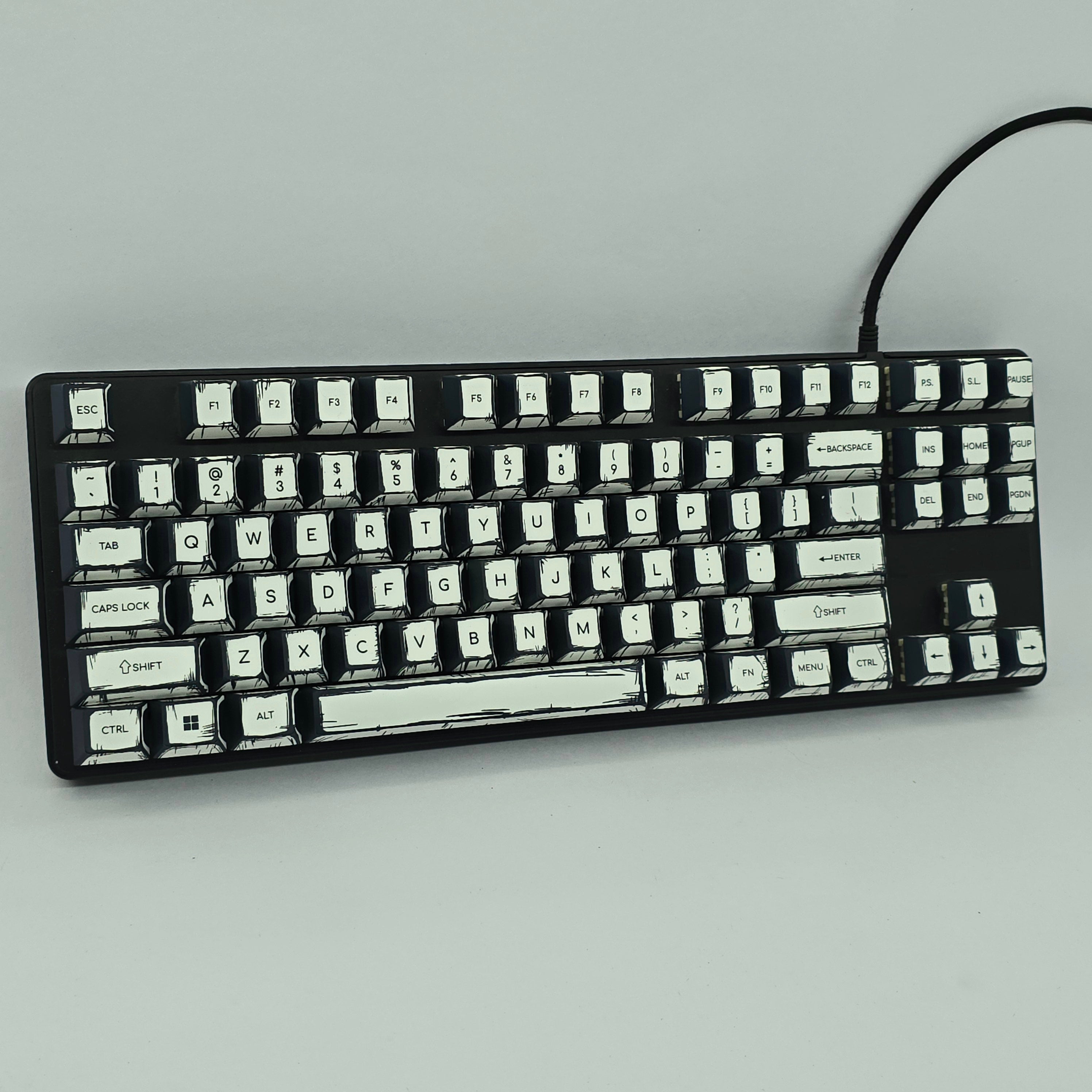Comic Sketch - Custom Keycaps set