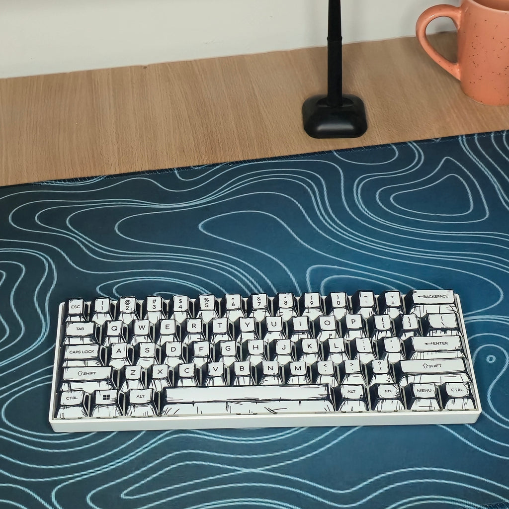 Comic Sketch - Custom Keycaps set