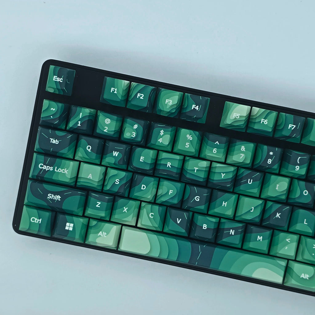Emerald Valley - Custom Keycaps set