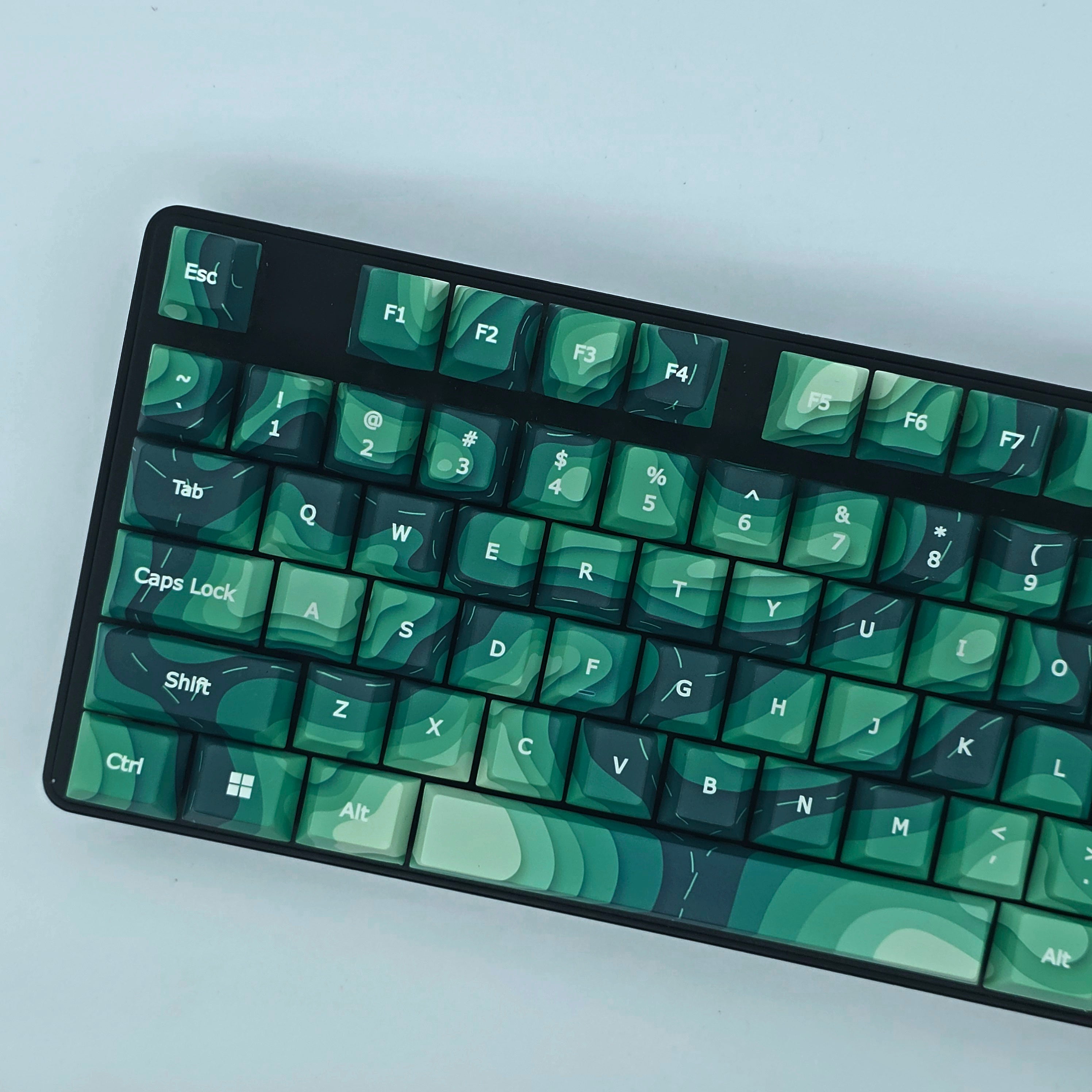 Emerald Valley - Custom Keycaps set