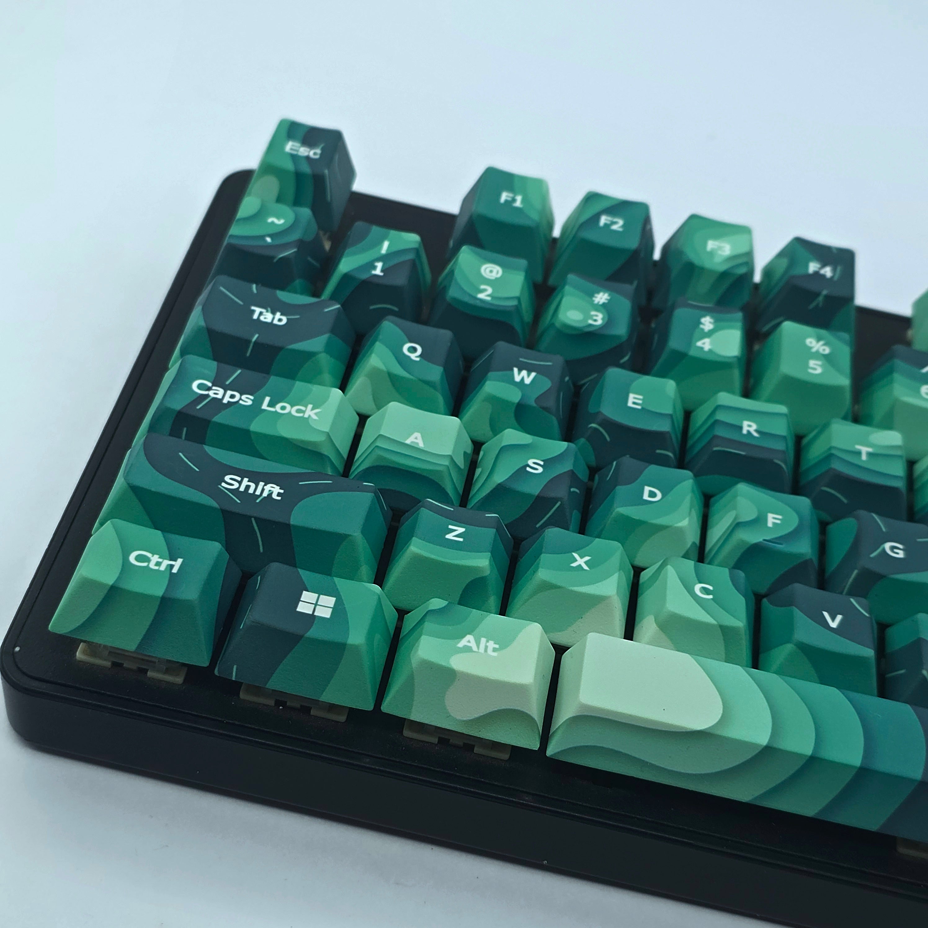 Emerald Valley - Custom Keycaps set