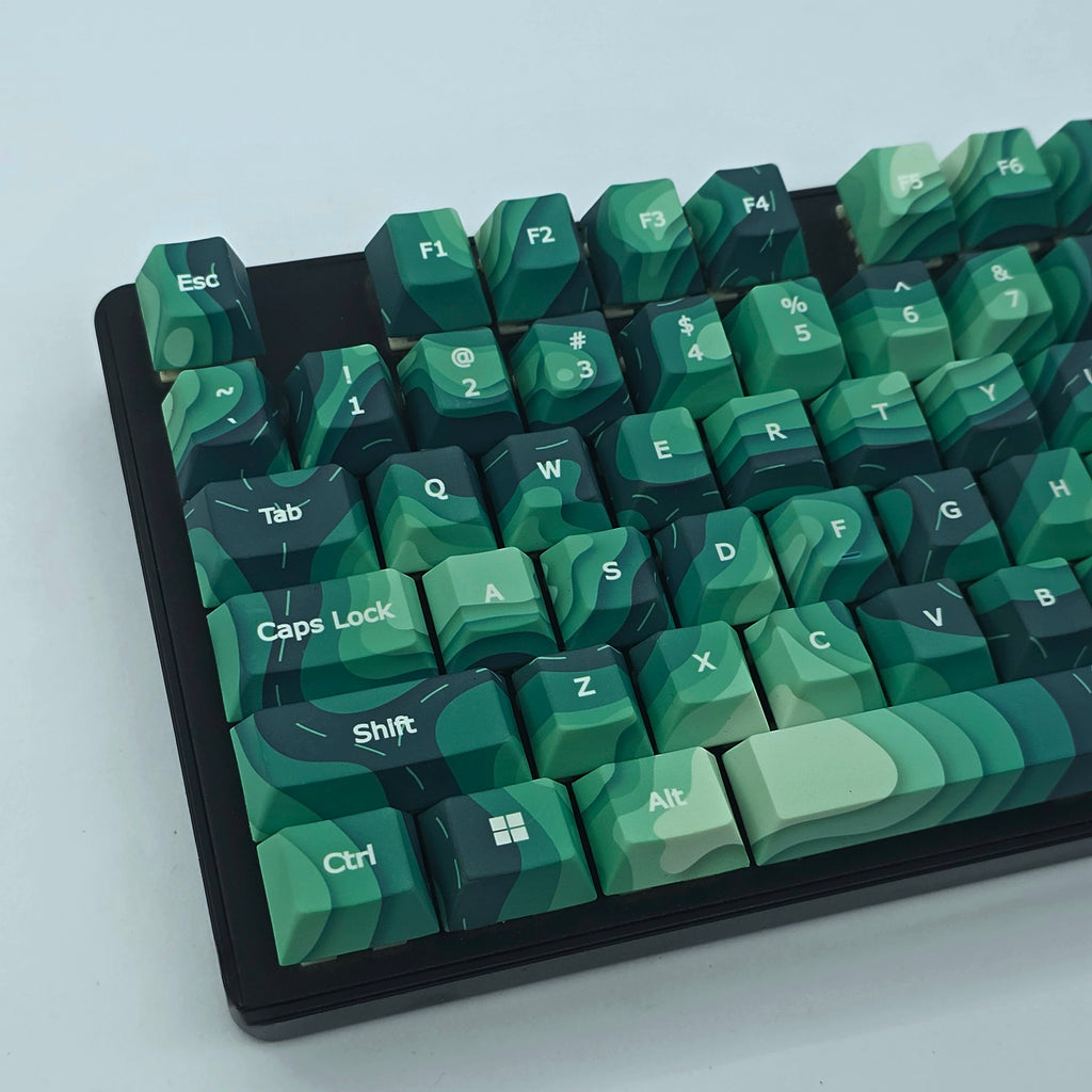 Emerald Valley - Custom Keycaps set