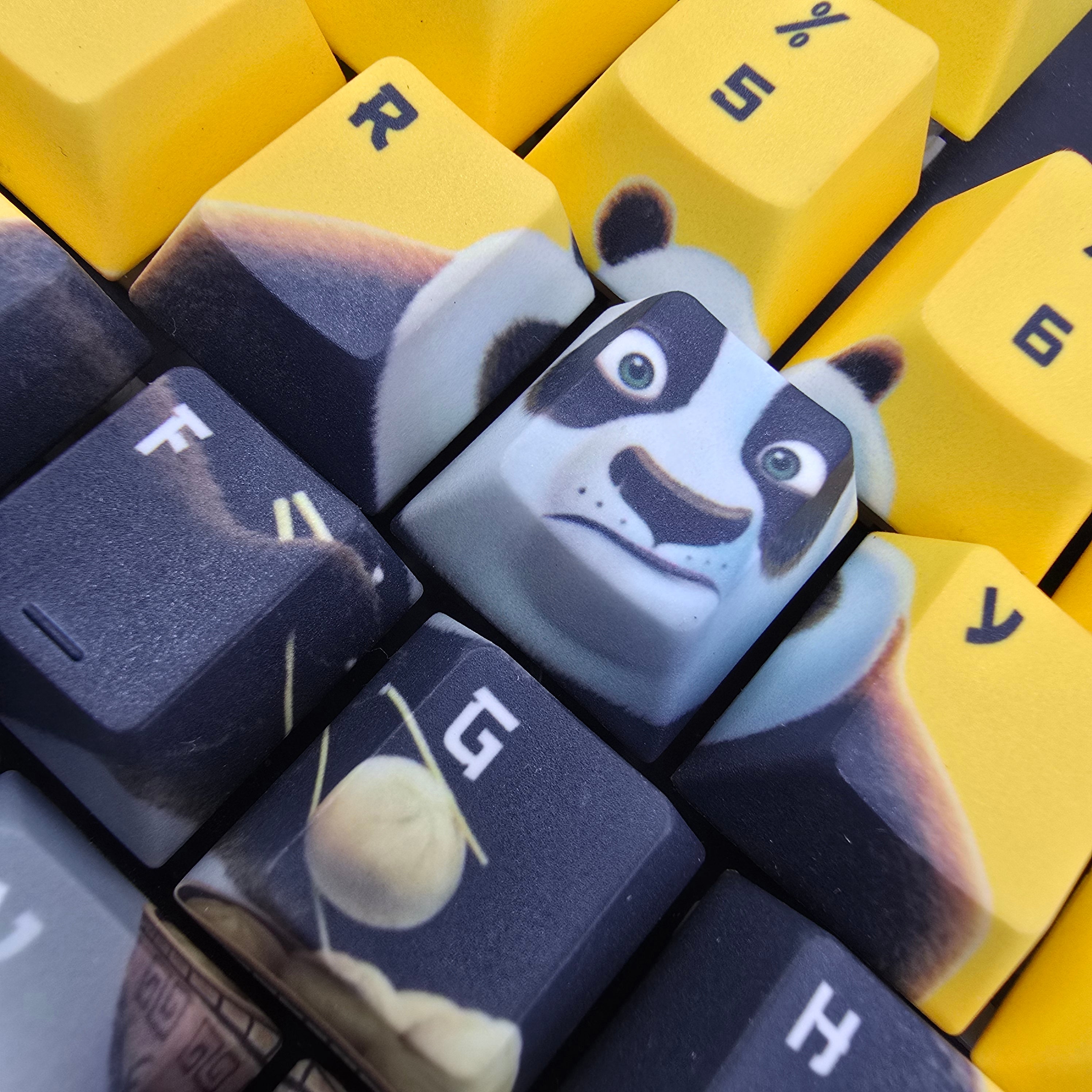 The Dragon warrior - Custom Keycaps set