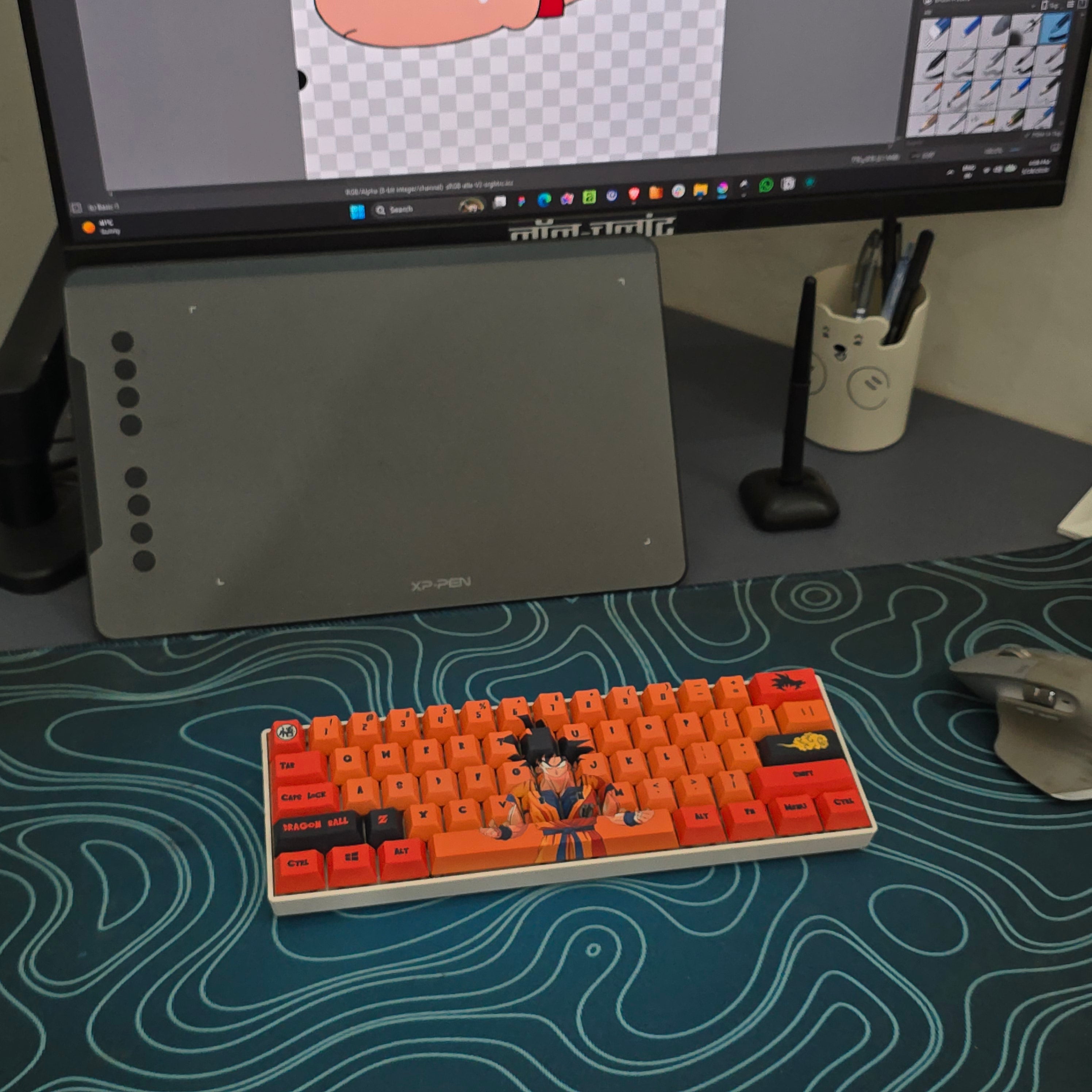 Super Saiyan - Anime Keycaps set