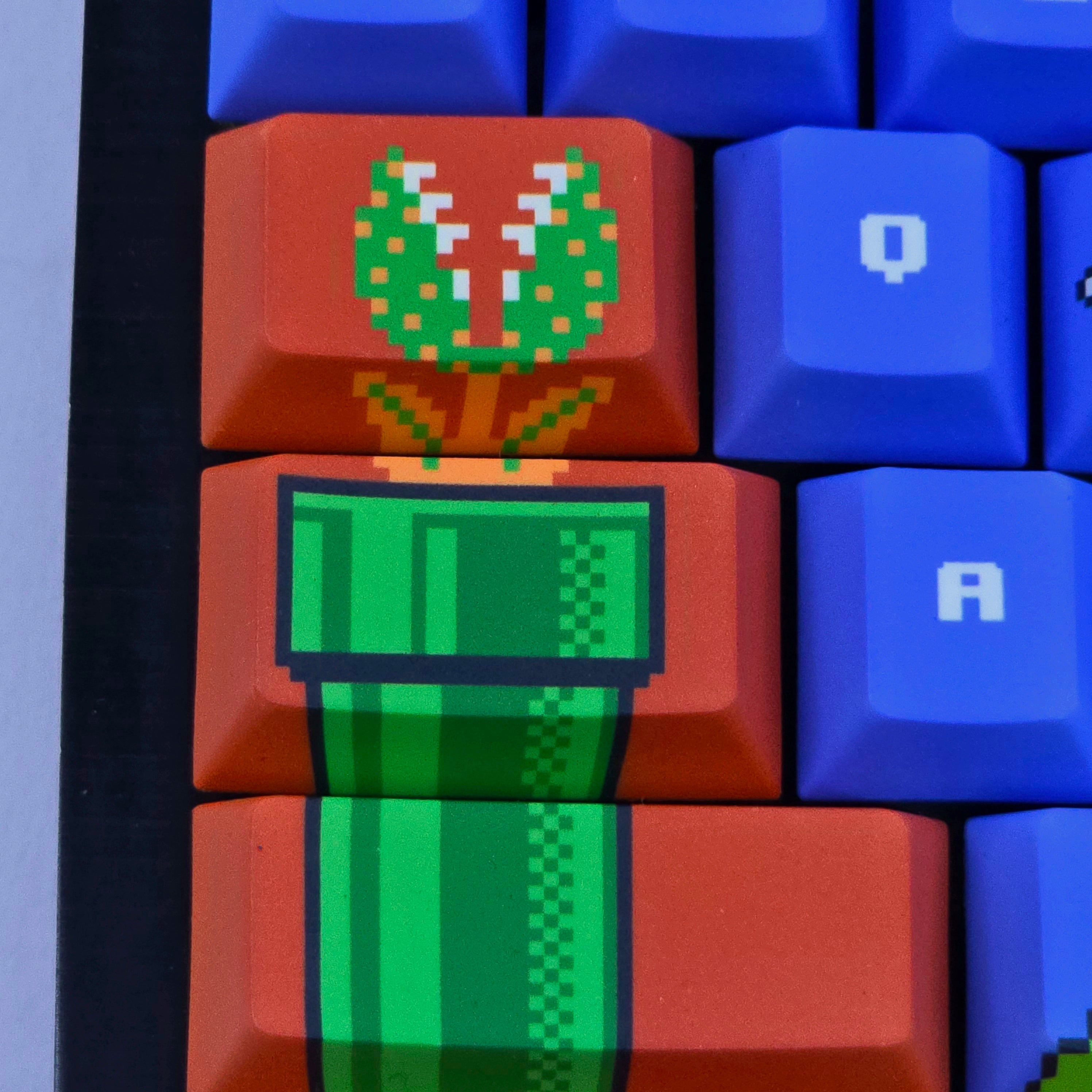 8-Bit Hero - Retro gaming keycaps set