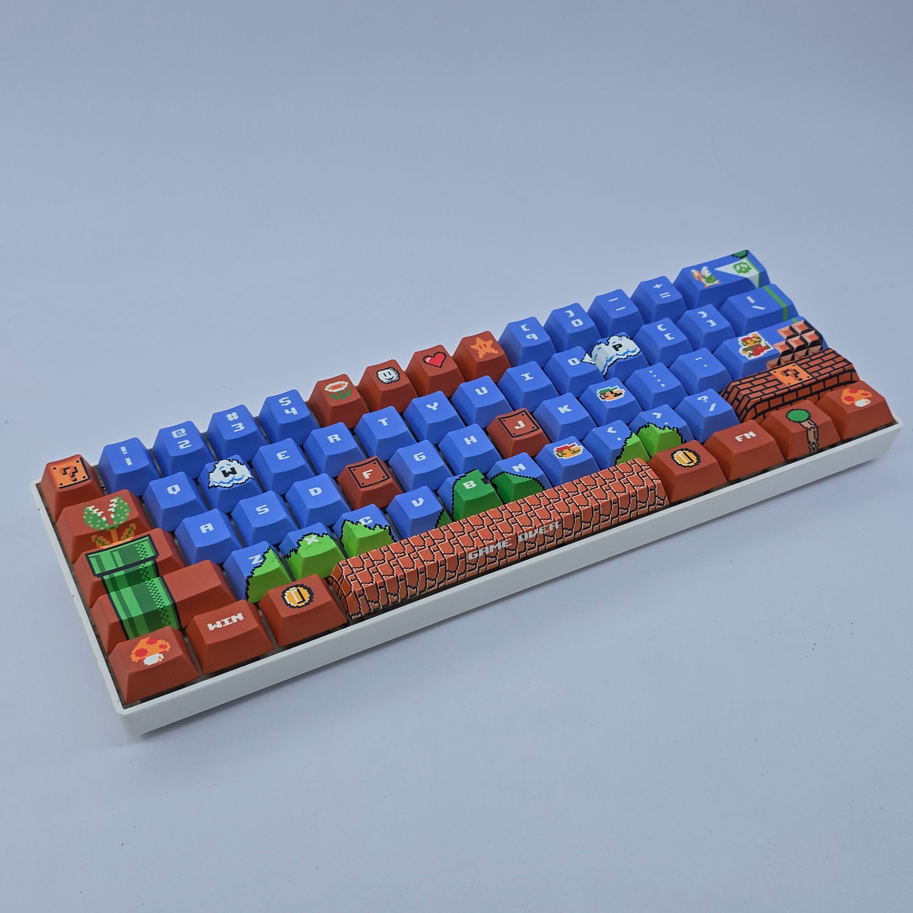 8-Bit Hero - Retro gaming keycaps set