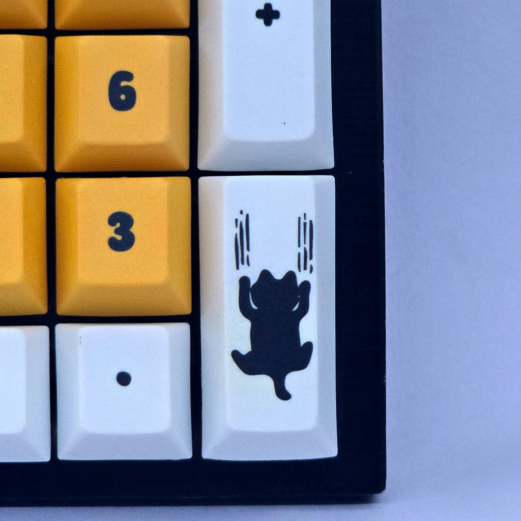 Meow Meow Keyboard - Cat keycaps set