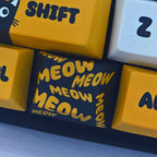 Meow Meow Keyboard - Cat keycaps set