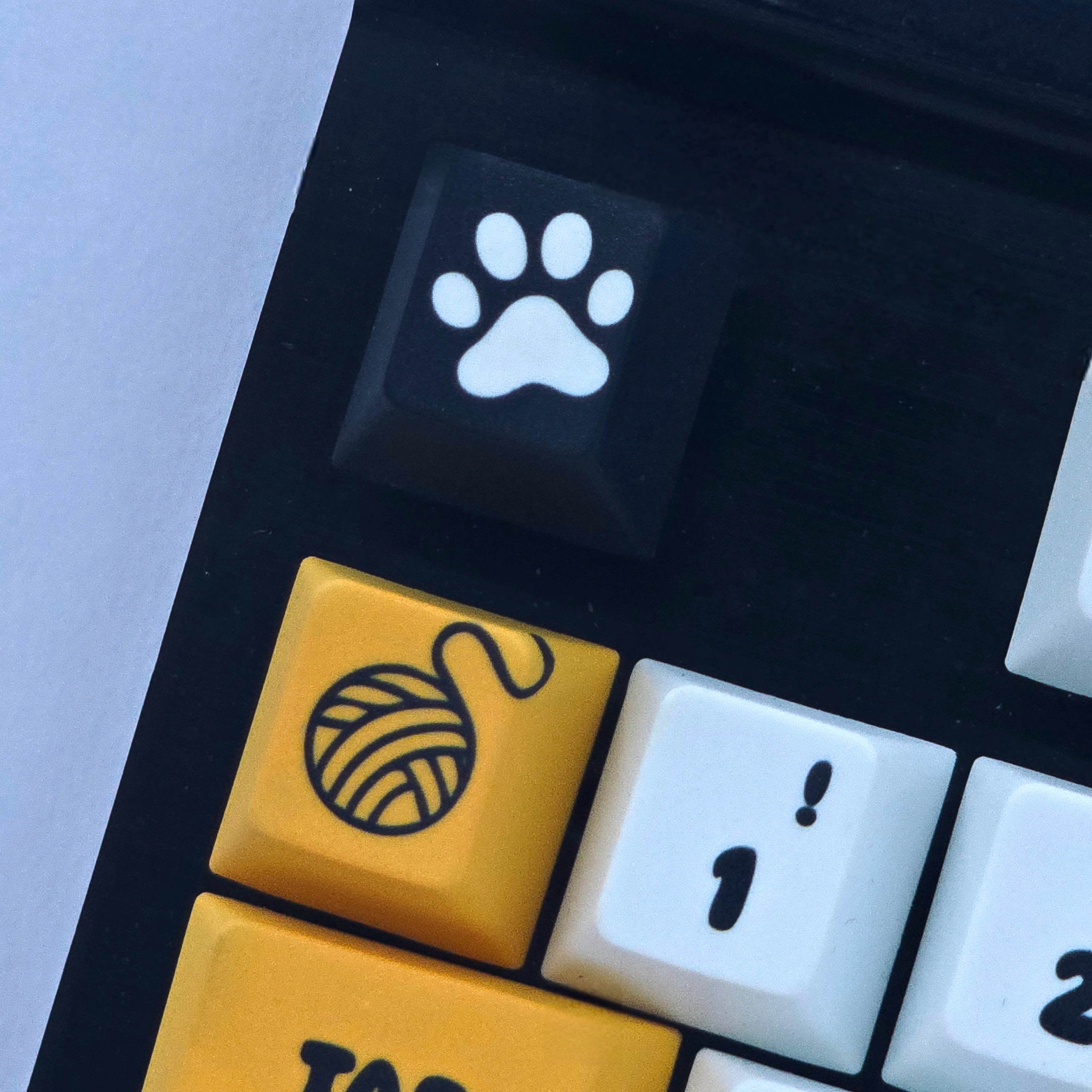 Meow Meow Keyboard - Cat keycaps set