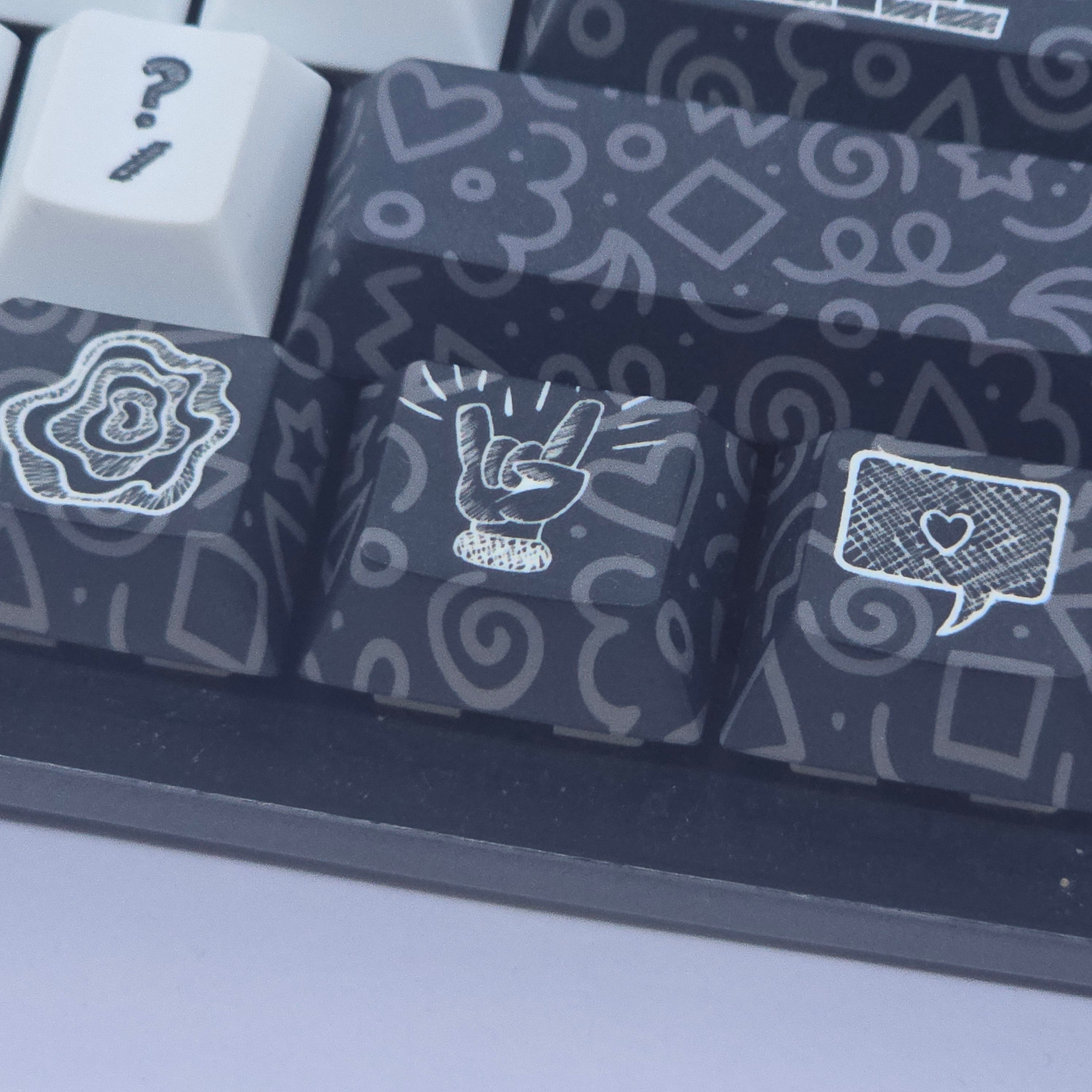 Something Sketchy - Custom Keycaps set