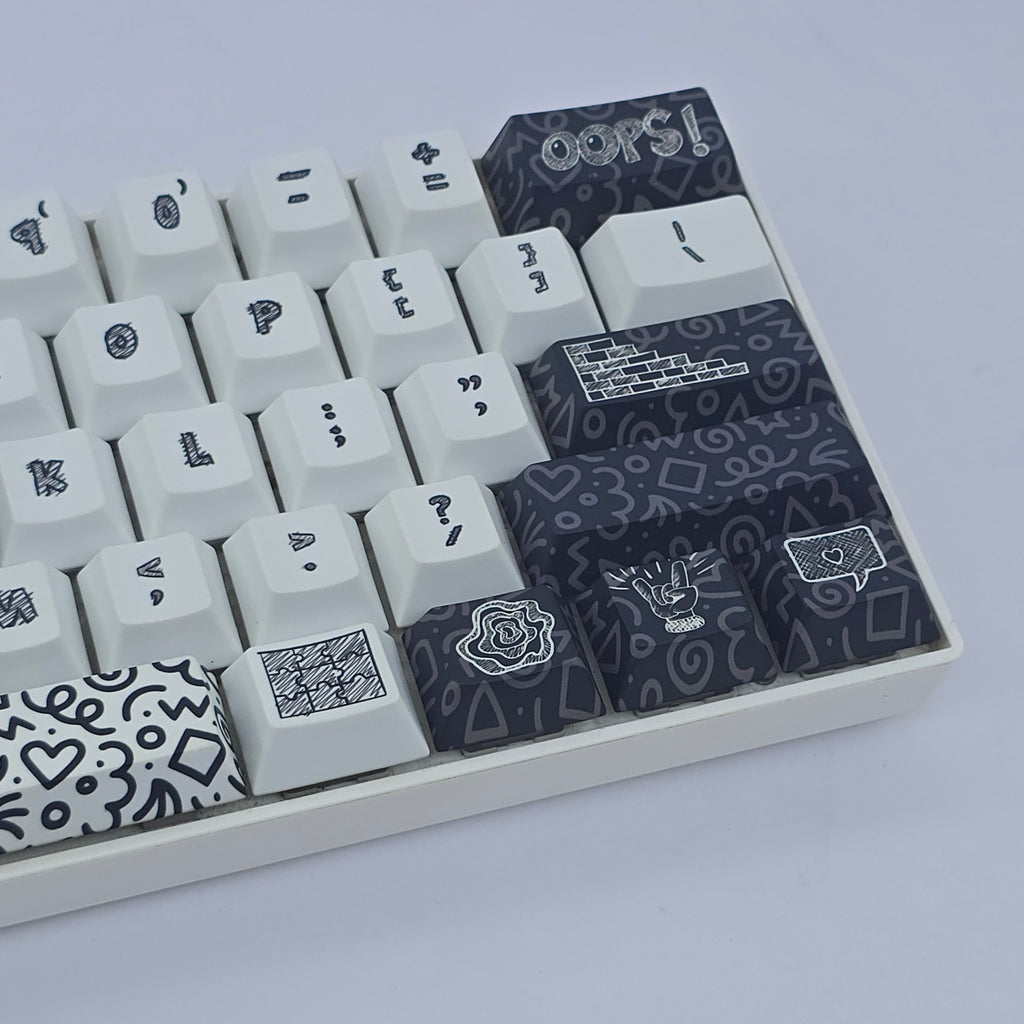 Something Sketchy - Custom Keycaps set