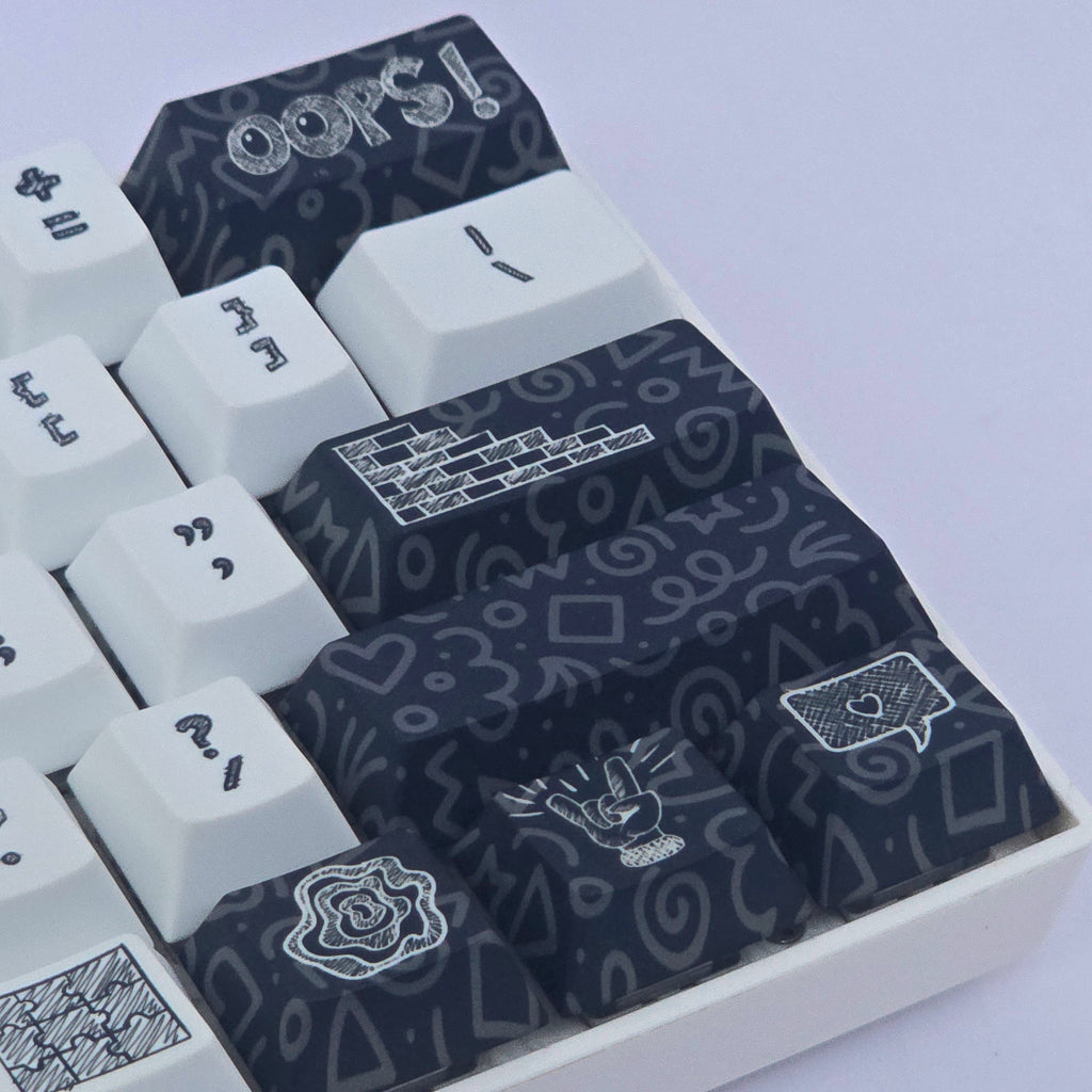 Something Sketchy - Custom Keycaps set