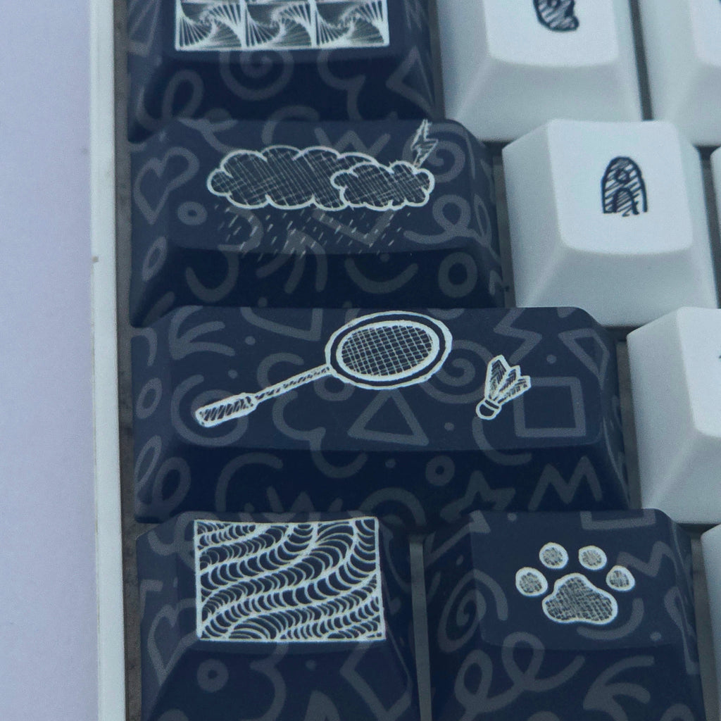 Something Sketchy - Custom Keycaps set
