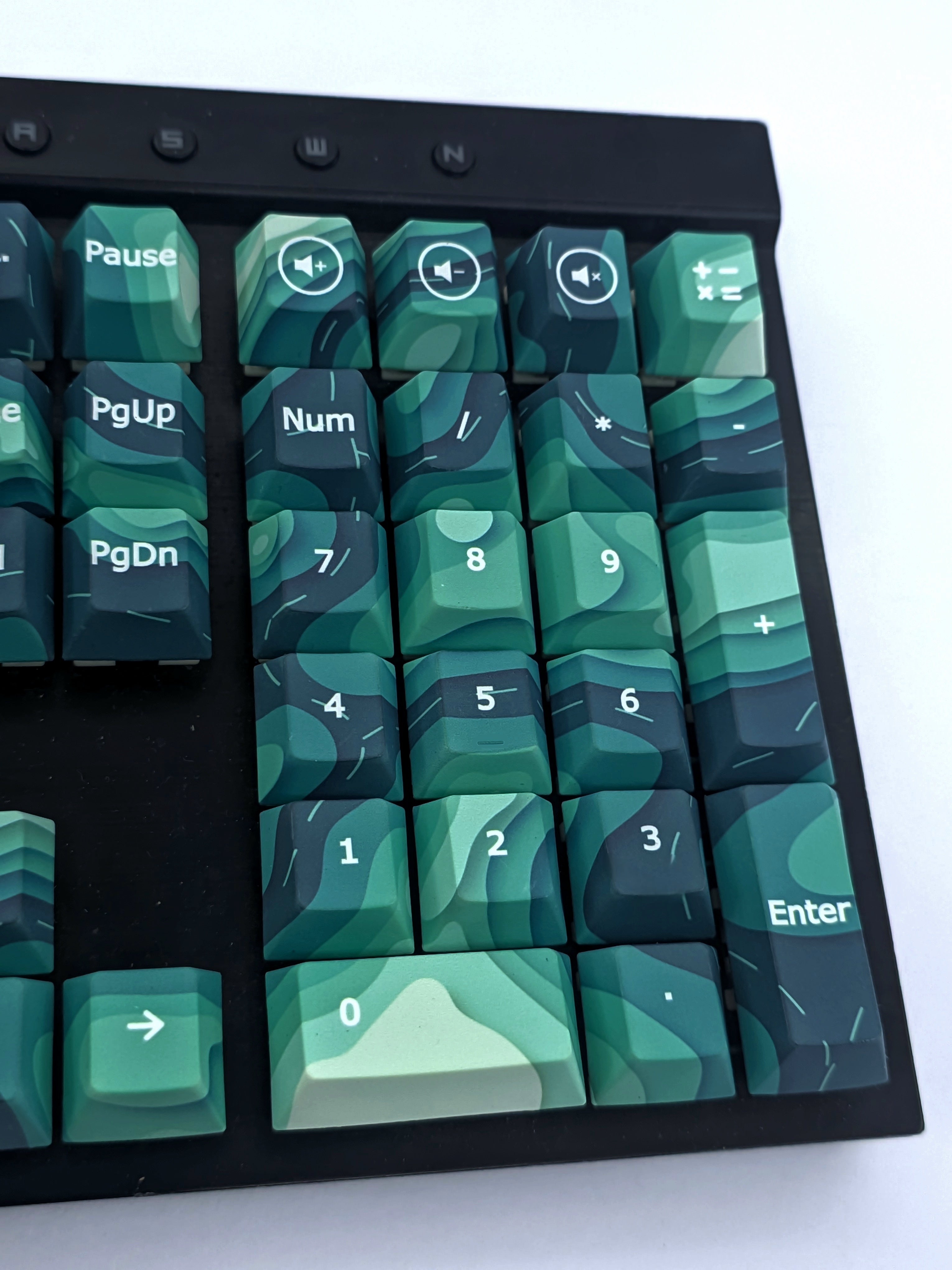 Emerald Valley - Custom Keycaps set