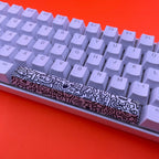 Black & White Doodle - Custom spacebar