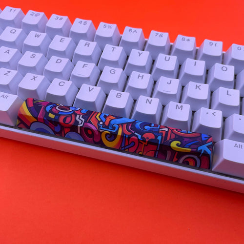 Colored Graffiti - Custom spacebar