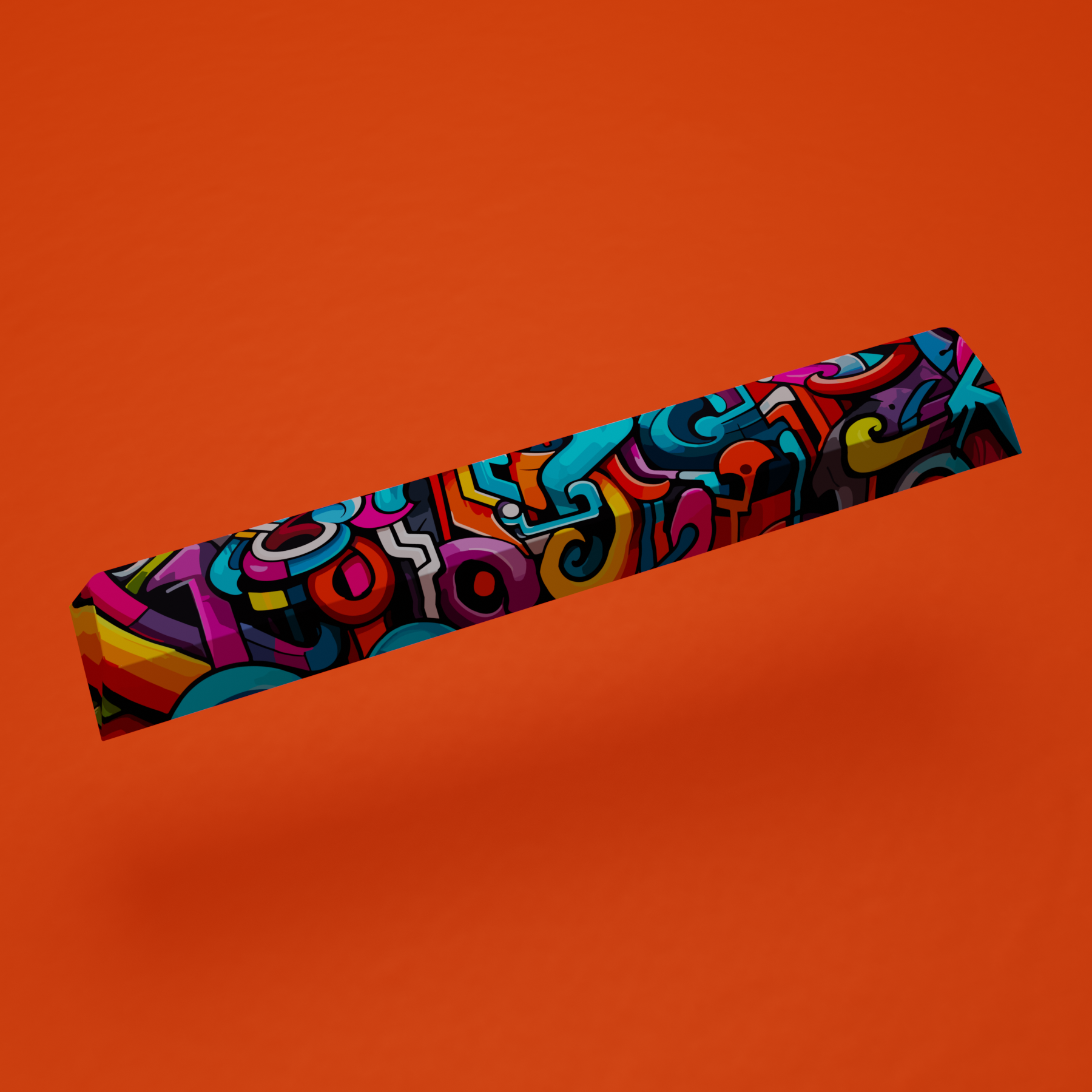 Colored Graffiti - Custom spacebar