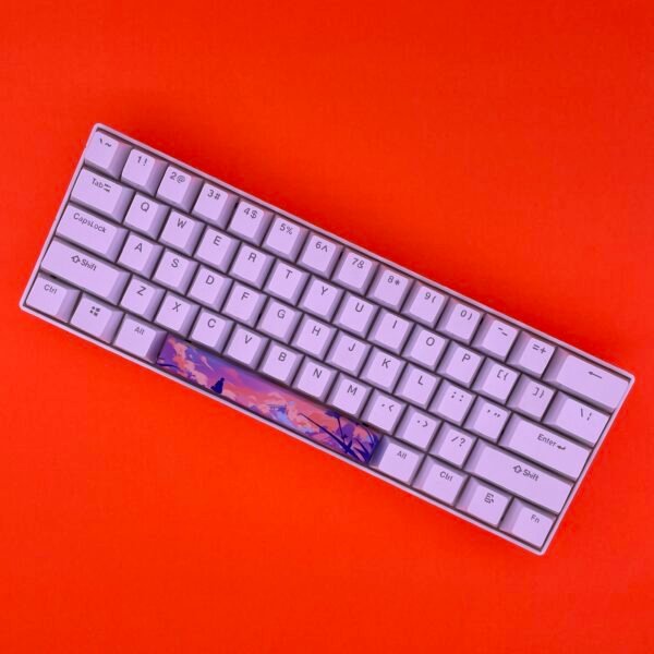 Pastel Dreams SpaceBar | Custom PBT keycaps for Mechanical keyboard | 6.25u OEM-Profile - Image 3
