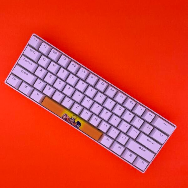 Naruto Theme SpaceBar | Custom PBT keycaps for Mechanical keyboard | 6.25u OEM-Profile - Image 3