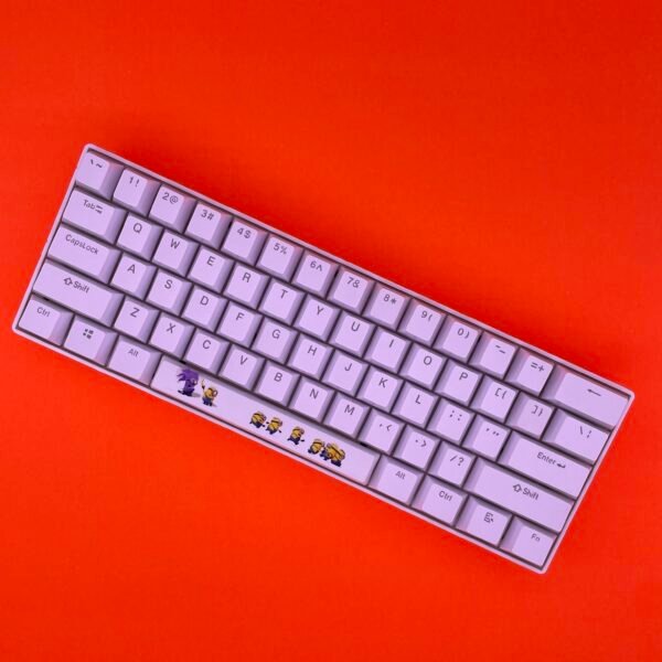 Minions SpaceBar | Custom PBT keycaps for Mechanical keyboard | 6.25u OEM-Profile - Image 3