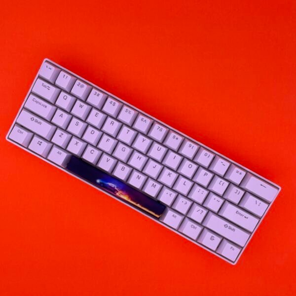DeLorean Car (Back to Future) SpaceBar | Custom PBT keycaps for Mechanical keyboard | 6.25u OEM-Profile - Image 3