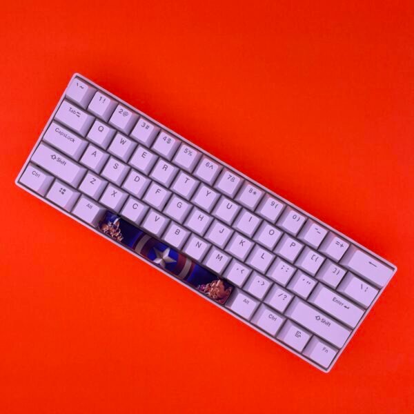 Civil War SpaceBar | Custom PBT keycaps for Mechanical keyboard | 6.25u OEM-Profile - Image 3