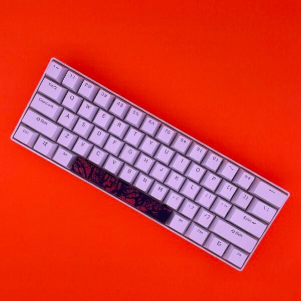 Dark Forest SpaceBar | Custom PBT keycaps for Mechanical keyboard | 6.25u OEM-Profile - Image 3