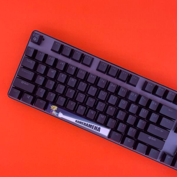 Goku (Dragon Ball Z) SpaceBar | Custom PBT keycaps for Mechanical keyboard | 6.25u OEM-Profile - Image 6
