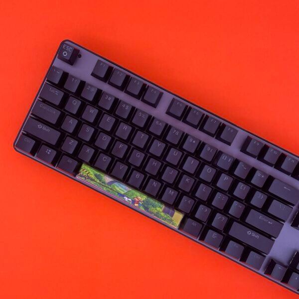 Shinchan SpaceBar | Custom PBT keycaps for Mechanical keyboard | 6.25u OEM-Profile - Image 4