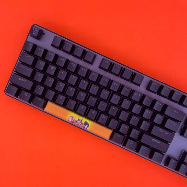 Naruto Theme SpaceBar | Custom PBT keycaps for Mechanical keyboard | 6.25u OEM-Profile - Image 4
