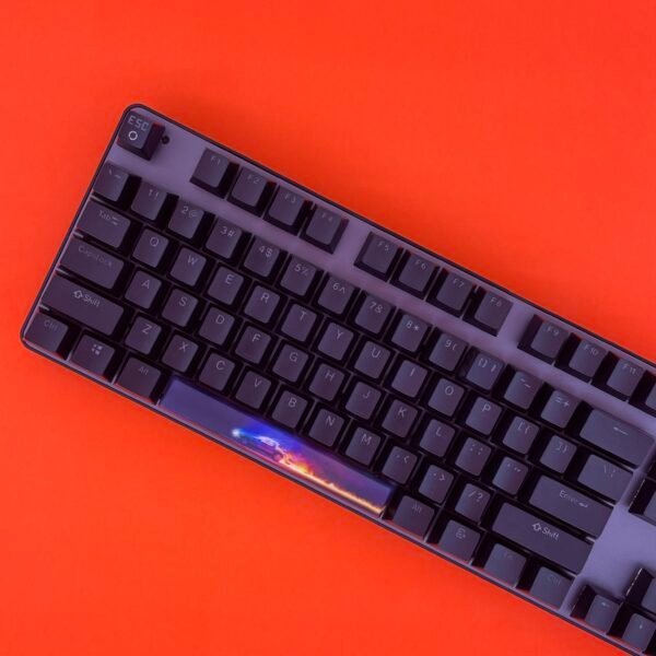 DeLorean Car (Back to Future) SpaceBar | Custom PBT keycaps for Mechanical keyboard | 6.25u OEM-Profile - Image 4