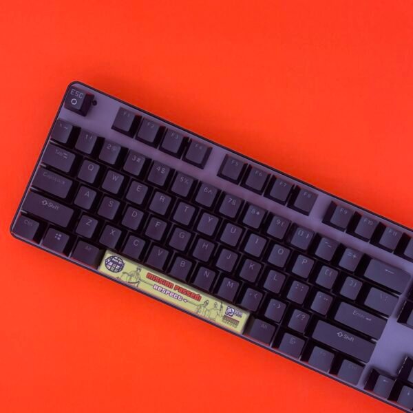 GTA San andreas SpaceBar | Custom PBT keycaps for Mechanical keyboard | 6.25u OEM-Profile - Image 4