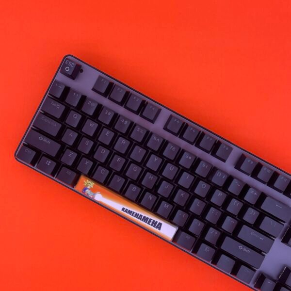 Goku (Dragon Ball Z) SpaceBar | Custom PBT keycaps for Mechanical keyboard | 6.25u OEM-Profile - Image 7