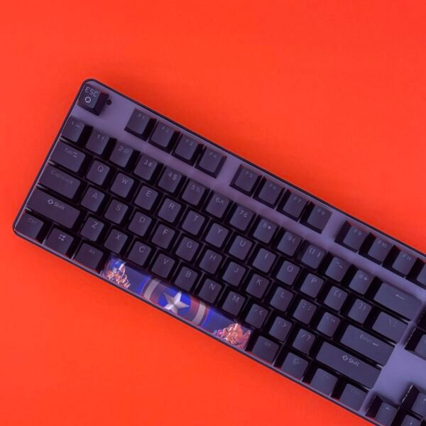 Civil War SpaceBar | Custom PBT keycaps for Mechanical keyboard | 6.25u OEM-Profile - Image 4