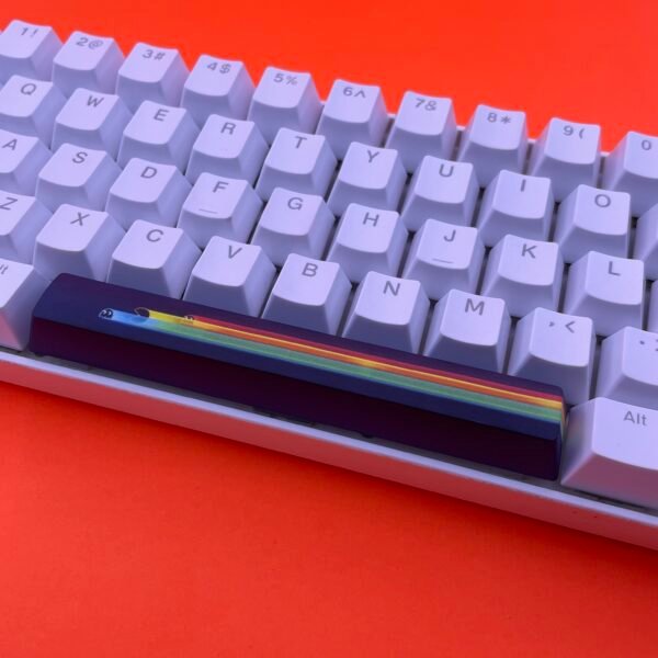 PacMan SpaceBar | Custom PBT keycaps for Mechanical keyboard | 6.25u OEM-Profile - Image 2