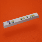 Minions SpaceBar | Custom PBT keycaps for Mechanical keyboard | 6.25u OEM-Profile