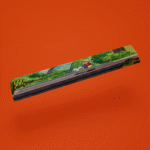 Shinchan SpaceBar | Custom PBT keycaps for Mechanical keyboard | 6.25u OEM-Profile