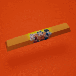 Naruto Theme SpaceBar | Custom PBT keycaps for Mechanical keyboard | 6.25u OEM-Profile