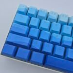 Ocean Waves | Top Legends Backlit | Cherry profile PBT | Custom Keycaps set